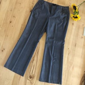 Gap Charcoal Grey Favorite Trousers Size 10